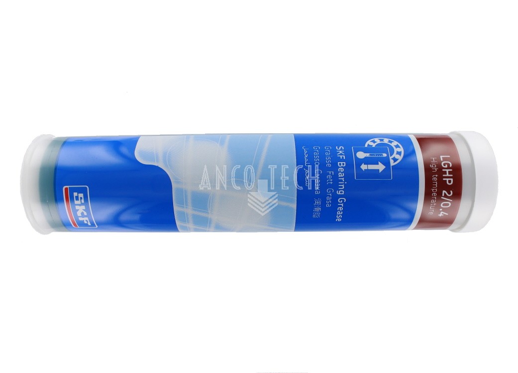 Produktbild von SKF LGHP 2/0,4 Hochleistungsfett – 420 Ml Kartusche, Für Hohe Temperaturen, Extralange Lebensdauer, Korrosionsschutz, Ideal Für Elektromotoren & Ventilatoren